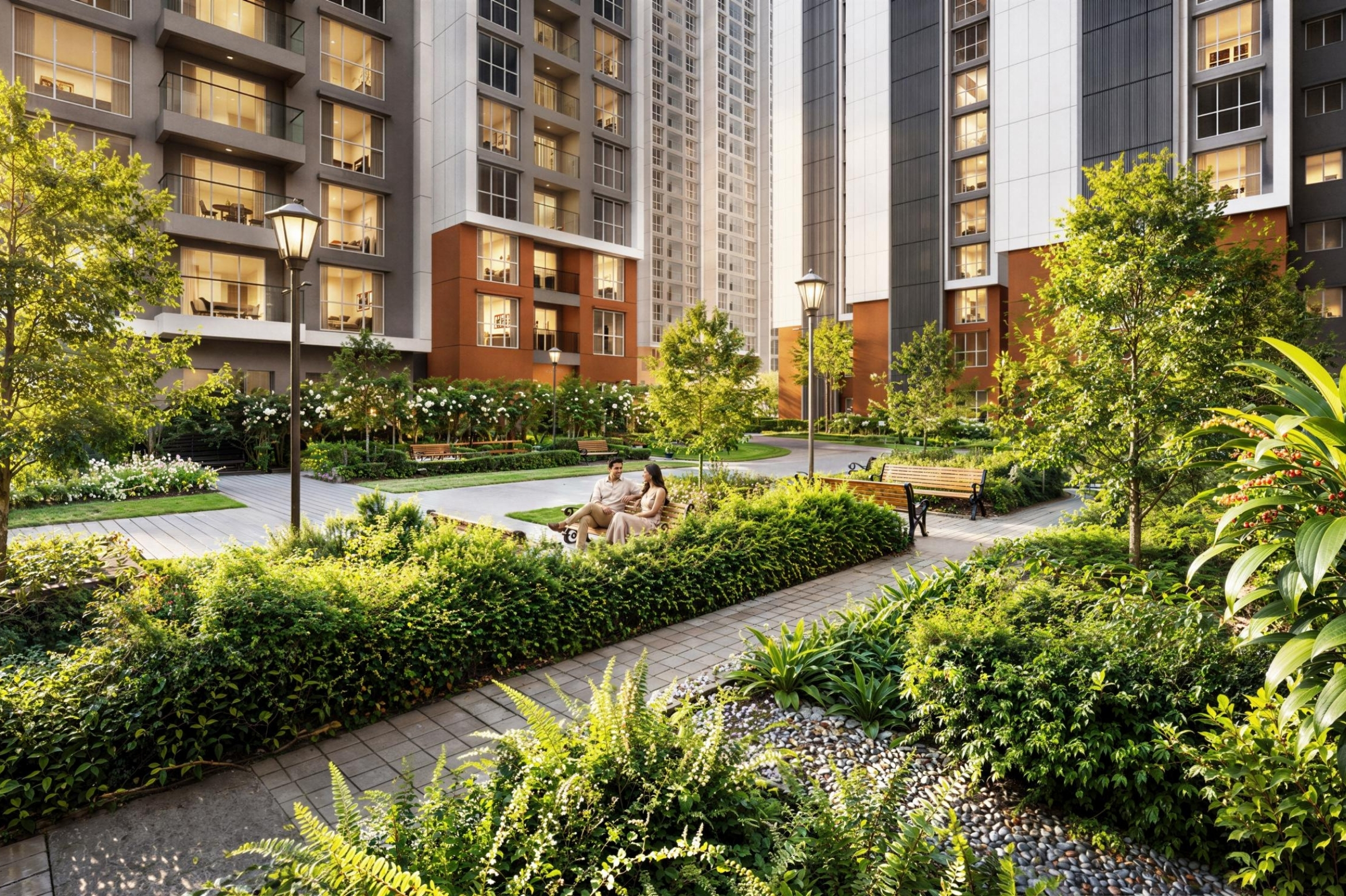 Landscaped Garden
